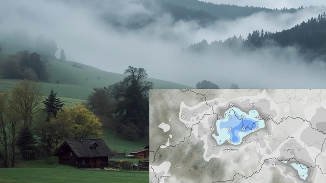 Počasie bude od dnes opäť jarné, no potom to príde. Zima opäť zaklope na dvere