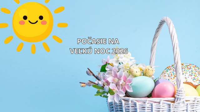 Počasie na Veľkú noc: Najskôr teplo, potom zvrat a ešte teplejšie