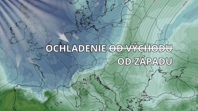 Beštia z východu nepríde. Tentoraz príde od západu a prinesie sneh a zimu