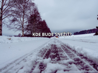 Takto to bude so snehom. Snežiť začne už dnes okolo 12:00, na západe v noci