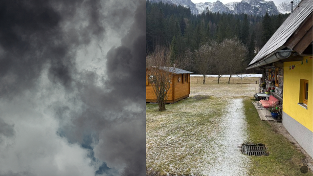 Búrky naberajú na sile. V našej oblasti už padajú aj krúpy