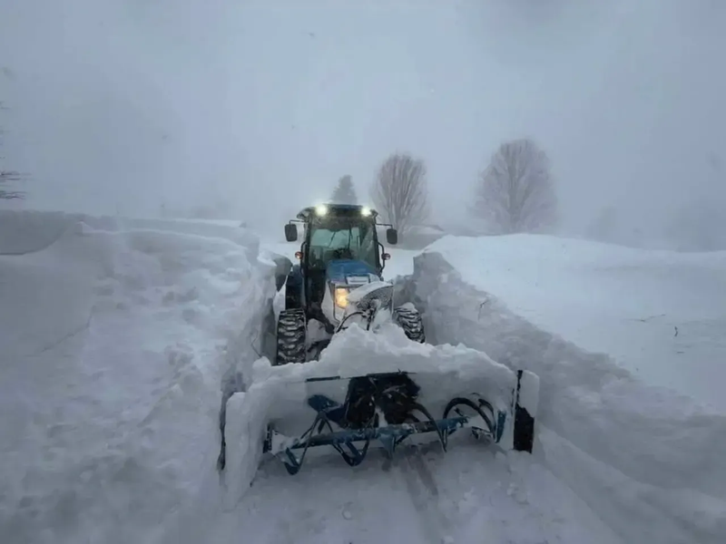 Zasnežený Michigan. Foto: Fox News