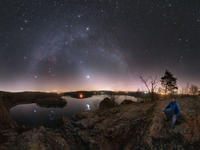 Záhadný svetelný kužeľ nad Slovenskom: Tento fascinujúci jav uvidíte len pár dní