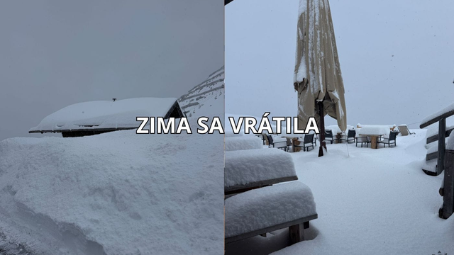 Zasypal ich sneh: Do Európy sa vrátila zima a napadlo až 120 cm snehu