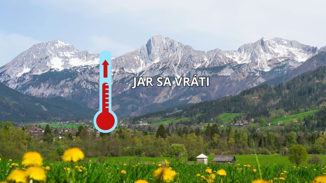 Ďalšia zmena počasia: Dnes ešte zima, ale zajtra sa vráti jar. Bude až 18 stupňov