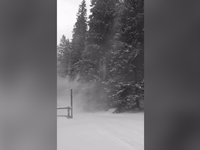 VIDEO zachytilo ničivú silu vetra v Tatrách. Na horách platí výstraha druhého stupňa