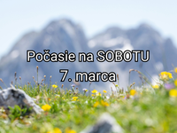 Počasie na zajtra, sobotu 7. marca: Čaká nás deň ako stvorený na vonkajšie aktivity
