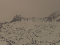 Saharský prach už pokrýva posledný sneh na horách, koncentrácia ešte zosilnie