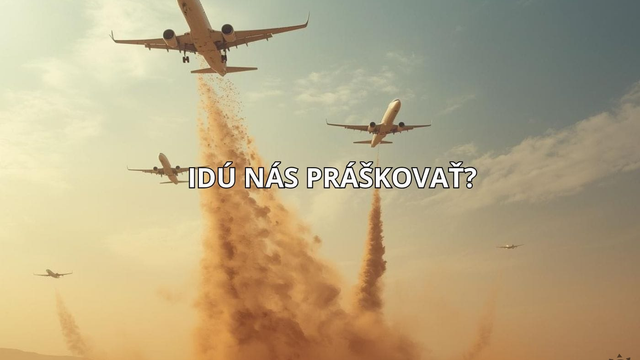 Práškujú nás a sypú na nás niečo z lietadla? Opäť príde nad Slovensko prach
