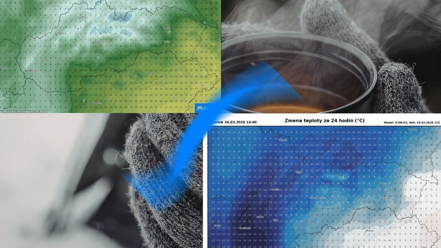 Tieto dve mapy vám pokazia dnešný deň