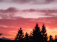 Farebné nebo nad Slovenskom: Prečo sú západy slnka v týchto dňoch červené?