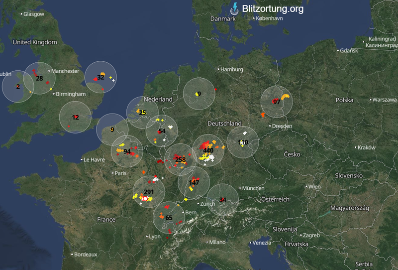 zdroj: Blitzortung