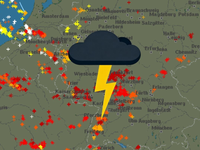 Zima strieda jar a na tejto hranici sa tvoria búrky. Udrelo už cez 13 000 bleskov