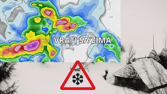 Zasype nás sneh? Aktuálne MAPY snehu naznačujú, že to bude veľmi zlé