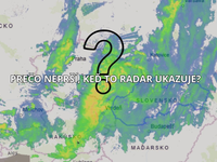 Radar ukazuje, že prší, ale vonku je sucho. Prečo sa to deje?