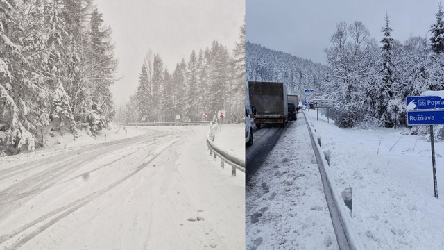 FOTO: Situácia je niekde zlá. Takto je Slovensko pod snehom