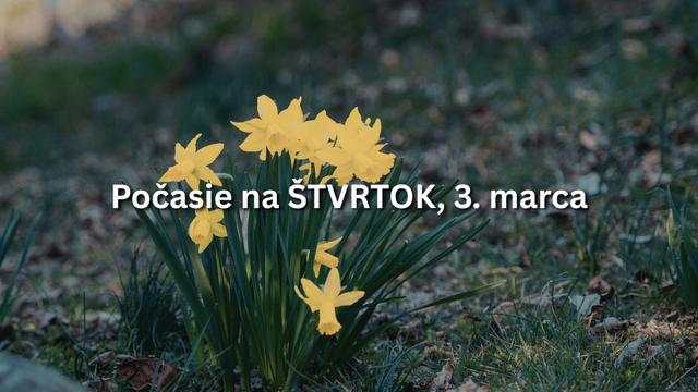 Predpoveď počasia na štvrtok, 5. marca: Zmena nás zatiaľ načaká