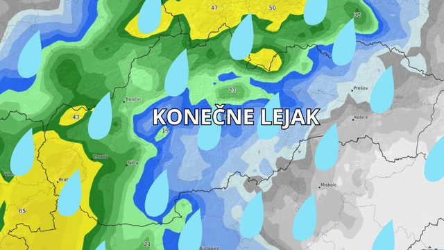 Platí výstraha: Konečne sa dočkáme poriadneho lejaku, no niekto zostane na suchu