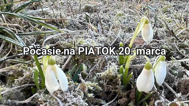 Predpoveď počasia na piatok 20. marca: Čakajte silné mrazy aj veľké teplo