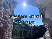 Počasie na zajtra, nedeľu 15. marca: Silný vietor ustane, vychutnáme si preto nádherný deň