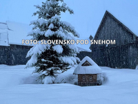 FOTO+VIDEO: Takto Slovensko zasypal sneh. Vyzerá to ako na Vianoce