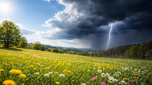 Na začiatku týždňa nás potrápi silný vietor, v závere sa pridajú búrky