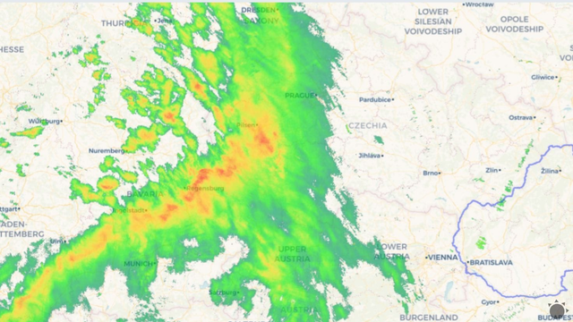 Od západu prichádza veľká zmena počasia: V Česku už začína snežiť