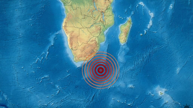 AKTUÁLNE: Indickým oceánom otriaslo silné zemetrasenie. Africká a Antarktická platňa sú v pohybe