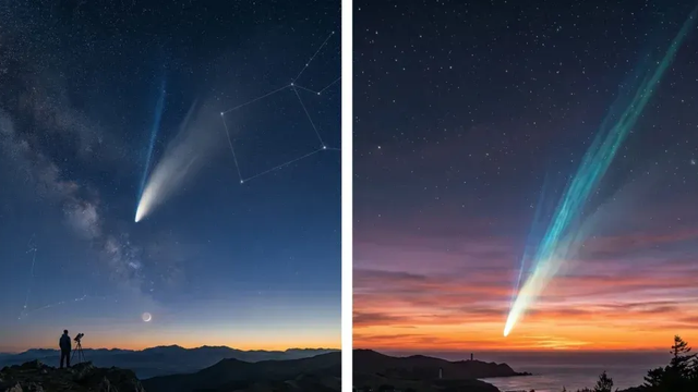 Oči hore: Apríl prinesie na oblohu až dve kométy