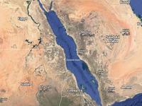 More je čoraz širšie. Červené more sa roztiahlo už o 1,2 kilometra