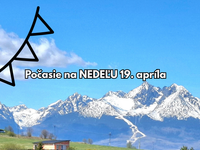 Počasie na nedeľu, 19. apríla: Zajtra príde studený front, čakajte takúto zmenu