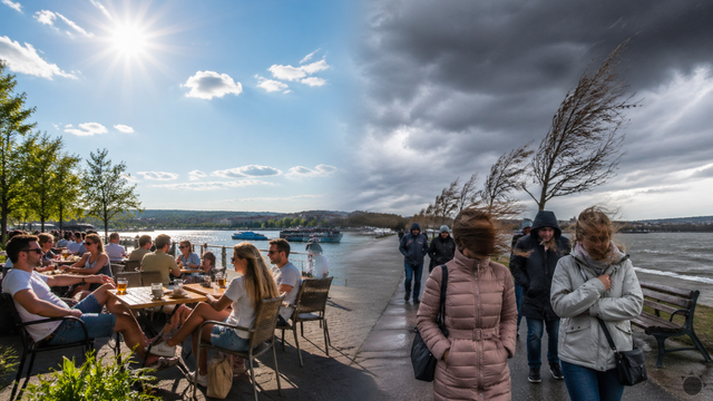 Dnes takmer letné počasie, môže padnúť aj +25 °C. Zajtra príde zvrat, zima, mráz a silný vietor