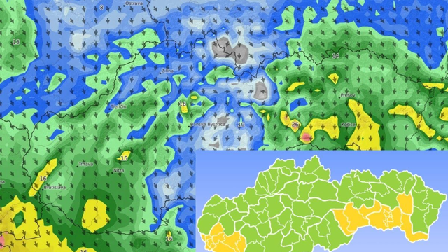 Vietor si nedá pokoj, opäť zosilnie, no už to bude lepšie