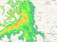 Od západu prichádza veľká zmena počasia: V Česku už začína snežiť