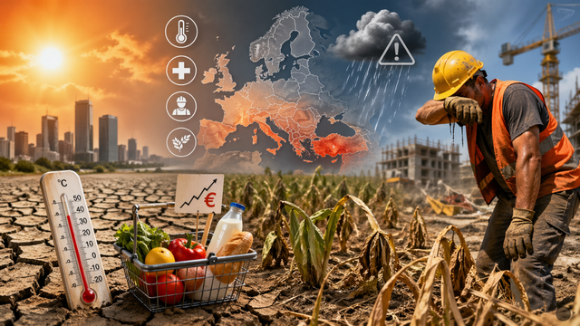 Európa je pod tlakom. Potraviny a pracovné miesta sú kvôli zmene klímy v ohrození