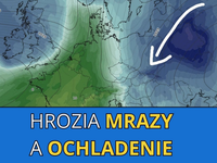 Tieto MAPY vyzerajú zle. Počasie, ktoré sa chystá, môže spôsobiť škody a treba byť v strehu
