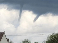VIDEO: Búrková sezóna je len na začiatku a vo Francúzsku už takmer pozorovali 2 tornáda súčasne