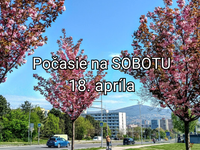 Počasie na zajtra, sobotu 18. apríla: Po nočných mrazoch vystrelia denné teploty poriadne vysoko