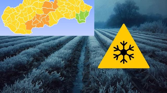 MAPA: Mrazy spália úrodu. Zima sa zajtra vráti a tieto regióny budú na tom najhoršie