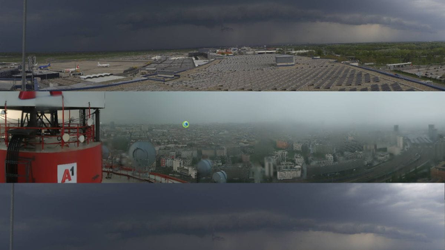 FOTO: Búrky sa blížia. Pozrite si ako zasiahli viedenské letisko a mieria ku nám