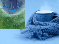 Zima vtrhne opäť na Slovensko vo veľkom. Jazyk studeného vzduchu zasiahne Slovensko