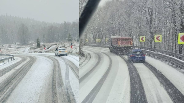 Zima sa vrátila, cesty pokryl sneh. Studené počasie hrozí zasa počas víkendu