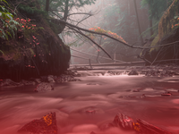 Krvavý fenomén v slovenských horách: Červené rieky naháňajú strach