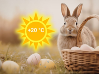 Veľká noc bude čoraz teplejšia. V nedeľu pôjdeme až nad +20 °C
