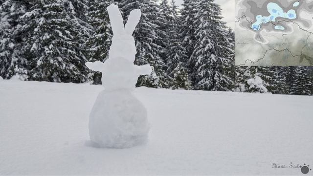 Sever opäť zasypáva sneh, na cestách začínajú vznikať komplikácie