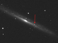 Astrofotograf Ján Gajdoš bol medzi prvými, ktorý zachytil smrteľný výkrik veľmi vzdialenej hviezdy
