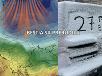 Beštia z východu sa vracia. Kalamita a sneh sužujú východ Európy, Slovensko čakajú silné mrazy