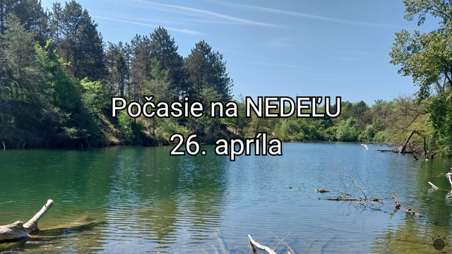Počasie na zajtra, nedeľu 26. apríla: Slovensko čaká teplotný šok, rozfúka sa silný vietor
