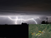 Toto sa nečakalo. Búrky na Slovensku naberajú na sile, v platnosti je prvá výstraha