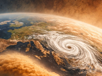 Nad Európou vzniká obrovská cyklóna. Nad Slovensko nám doženie tony prachu